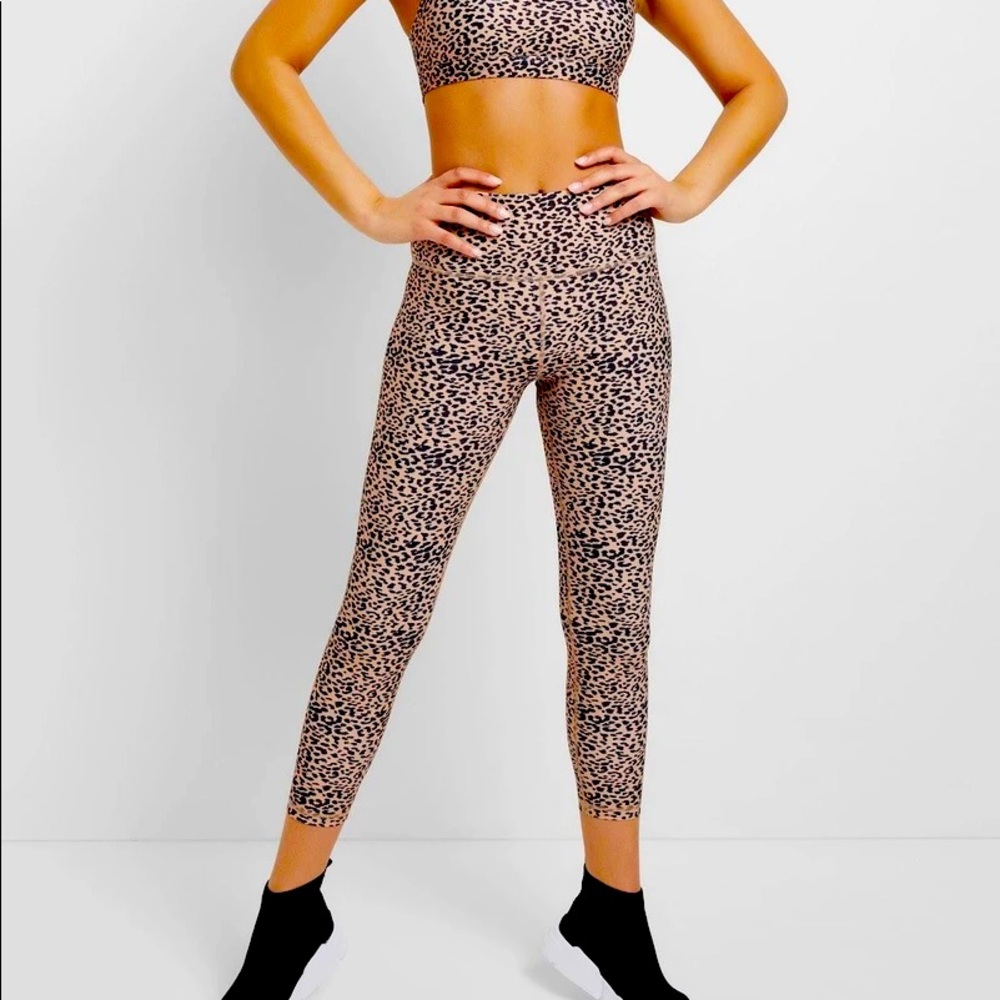3/$40 ALL FENIX CHEETAH SAND 7/8 LEGGING